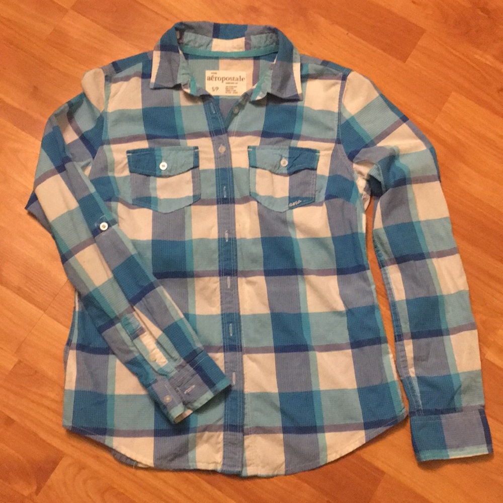 Aeropostale plaid shirt (Small)